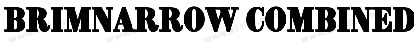 BrimNarrow Combined2字体转换